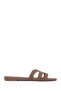 Women's Brown Jelly Slippers 26Sfe4973Pv