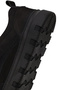 Men's Black Lace-Up Nubuck Leather Casual Sneaker Wm828003Dn - 8