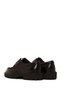 Men's Brown Lace-Up Thick Soled Leather Casual Shoes Wm750031Dv - 6