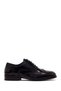 Men's Black Lace-Up Leather Classic Shoes Wm750021Da