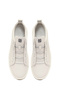 Men's White Leather Sneakers WM680002DV - 5
