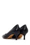 Women's Black Thin Heeled Leather Stiletto Af200019Dv - 7