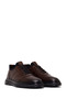 Men's Brown Lace-Up Leather Sneaker WM700004DV - 2
