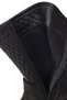 Women's Black Joel Zippered Leather Boots 021Z100011 - 7