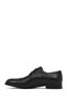 Men's Black Lace-Up Leather Classic Shoes 26Sfd602518 - 3