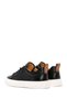 Men's Black Lace-Up Leather Sneaker 26SFD690918 - 6