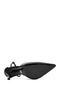 Women's Black Ankle Buckle Thin Heeled Leather Shoes 25Sfd162018 - 5