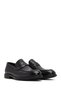 Men's Black Winter Shoes,Genuine Leather Loafer 25Wfd6916Ft - 3