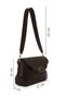 Women's Brown Printed Shoulder Bag Wb500006Sb - 2