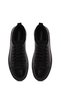 Men's Black Lace-Up Leather Sneaker Wm660017Dv - 4