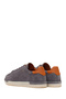 Men's Gray Lace-Up Suede Leather Sneakers 26Sfd765110 - 6