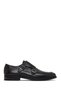 Men's Black Double Buckle Leather Classic Shoes 25Wfd603418
