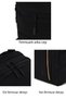Unisex Black Fabric Backpack 26Sbd30096F - 4