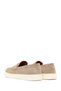 Men's Beige Suede Leather Casual Loafer 26Sfd633410 - 7