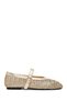 Women's Gold Metallic Ballet Flats 26Pfe494732