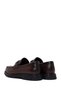 Men's Brown Buckle Leather Casual Loafer Wm680008Dv - 6