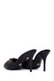 Women's Black Thin Heeled Patent Leather Slippers 26Sfd121216 - 7