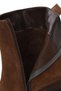Women's Tan Zippered Thick Heeled Suede Leather Boots Wf190030Ds - 7
