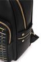 Women's Black Printed Backpack Ab200007Sb - 6