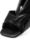 Women's Black Transparent Thick Heeled Sandals 26Sfd441218 - 7