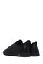 Men's Black Lace-Up Leather Sneaker Wm660017Dv - 6