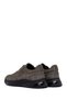 Men's Gray Lace-Up Nubuck Leather Sneaker WM740006DN - 6