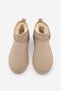 Women's Fur Lined Daily Boots Pasep Beige Suede - 5