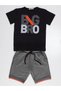 Big Bro Boy's T-shirt Shorts Set - 3