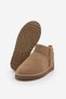 Women's Fur Lined Daily Boots Pasep Camel Suede - 7