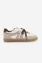 Women's Sneaker Retro Double Lace-Up Suede Sports Shoes Forden Beige - 2