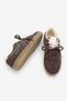 Women's Sneaker Retro Double Lace-Up Sports Shoes Forden Brown Suede - 7