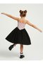 Girls' Dress Cotton Pink Black Polka Dot Spring Summer Season 5-8 Years - 2
