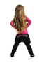 Zebra Fashion Girl's Winter T-Shirt and Pants Set - 2