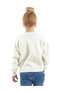 Girl's Winter Knitwear Beige Toy-Colored Long Sleeve Cardigan 2-6 Years - 2