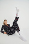 Licensed Buttoned Long Sleeve Pajama Set Roz-63 - 3