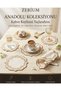 Premium Set of 6 Cocktail and Coffee Coasters with Leaf Embroidery - 7