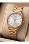 Minimal Round Case Vintage Model Stone Dial Women's Metal Steel Band Wristwatch 2 Years Warranty