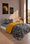 Single-Person Set: Reversible Plush Welsoft Fleece Puff (Duvet + Fitted Sheet + 2 Pillowcases)