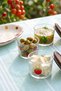 X Bengi Kurtcebe Pomodoro 3-Piece Stackable Breakfast Set with Bamboo Lid 220 Cc - 2