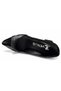 Abros Genuine Leather Comfort Orthopedic Women's Classic Heeled Shoes Black - 5