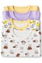 Mix Package Advantageous Long Sleeve Snap Fastener Bodysuit Sets Girls/Boys/Unisex 3-6 Years Old (Colors and Patterns May Vary)