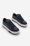 Women's Sneaker Thick Sole Lace-Up Sports Shoes Sifaz Navy Blue - 5
