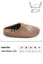 Women's Winter Pu Comfortable Sole Embroidered Design Home Garden Slippers - 3
