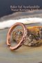Copper Real Wood Pattern Ring Adjustable Exquisite Handwork Very Good Quality - 3
