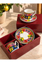 Lemon Blossom Luxury Coffee Cup Set for 2, in a Special Gift Box, 90 ml - 3