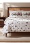High-Quality Cotton Double Bedding Set with a Christmas Theme from Çelebi Store. - 2