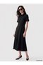 Timeless Clothing & Timeless Choices Belted A-Line Crepe Shirt Dress - 2