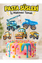 32 Pieces Construction Equipment, Trucks, and Other Vehicles Banner Cake Toothpick Cupcake Decoration Set Cocktail Toothpick Engagement Birthday Cocktail Event and Presentation Cake Decoration Ornament Thick Paper - 5