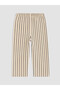 Ozmarka New Season Green Baby Boy Embroidered Sweatshirt and Striped Trousers - 8