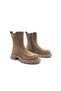 Genuine Suede Leather Camel Beige Women's Boots